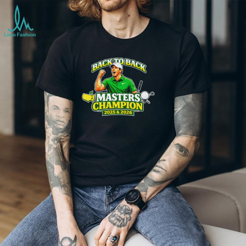 Back To Back Masters Champion 2025 and 2026 Golf Tournament Winner Men T Shirt