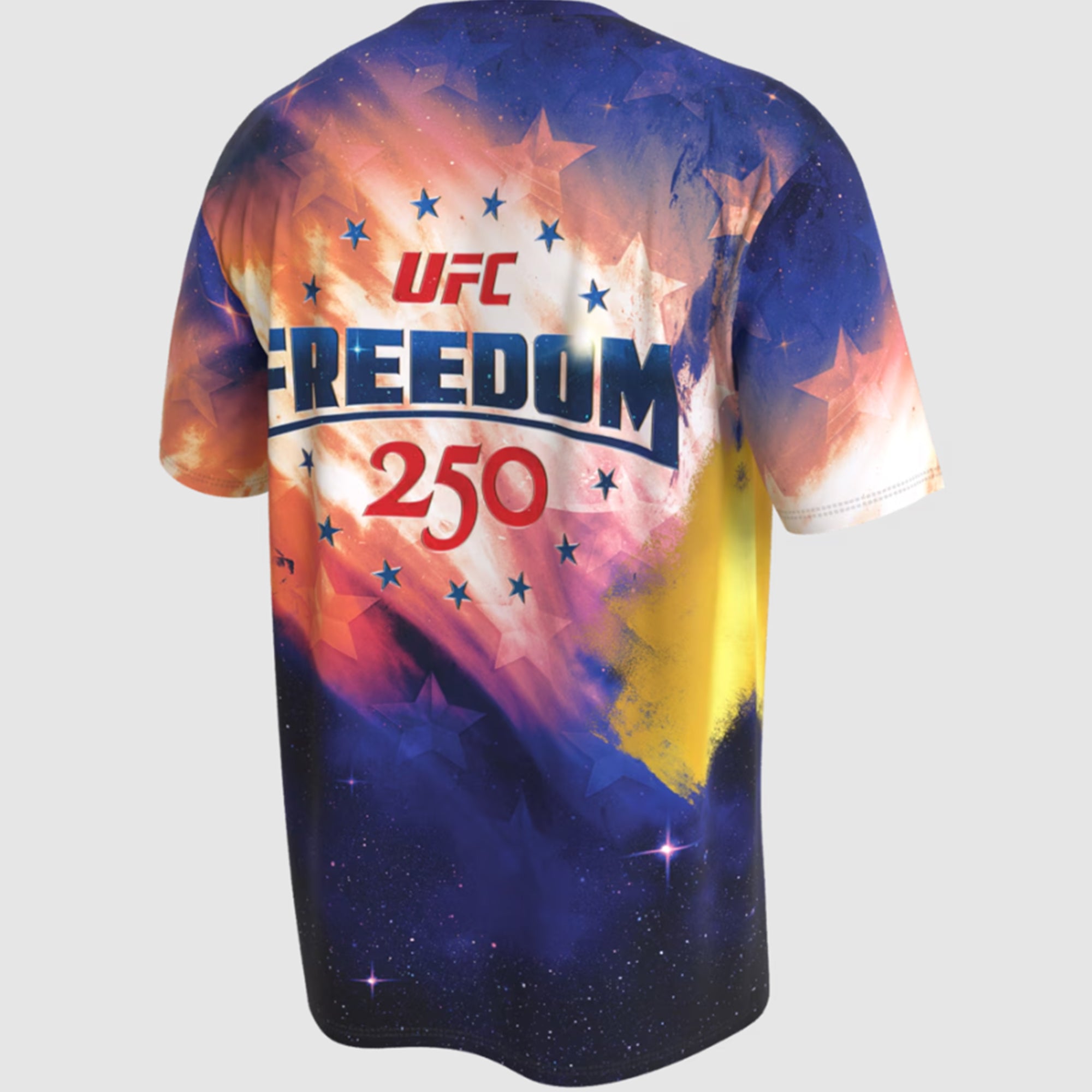 [Front+Back] Ultimate Fighting Championship Freedom 250 Galaxy Shirt