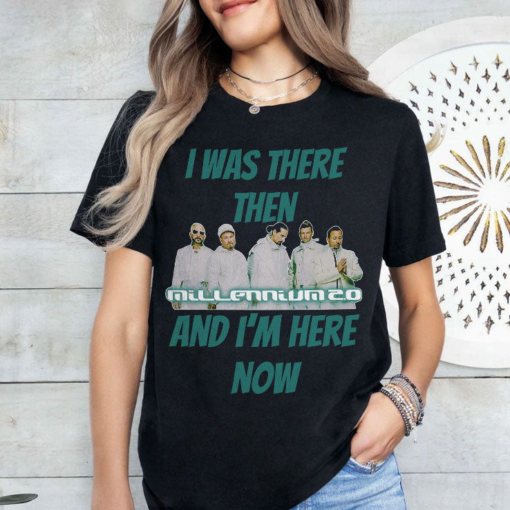 Backstreet Boys I Was There Then And I’m Here Now 1999 To Vegas 2025 Shirt