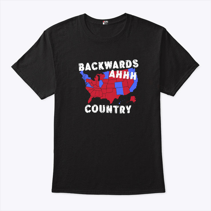 Backwards Ahhh Country Shirt