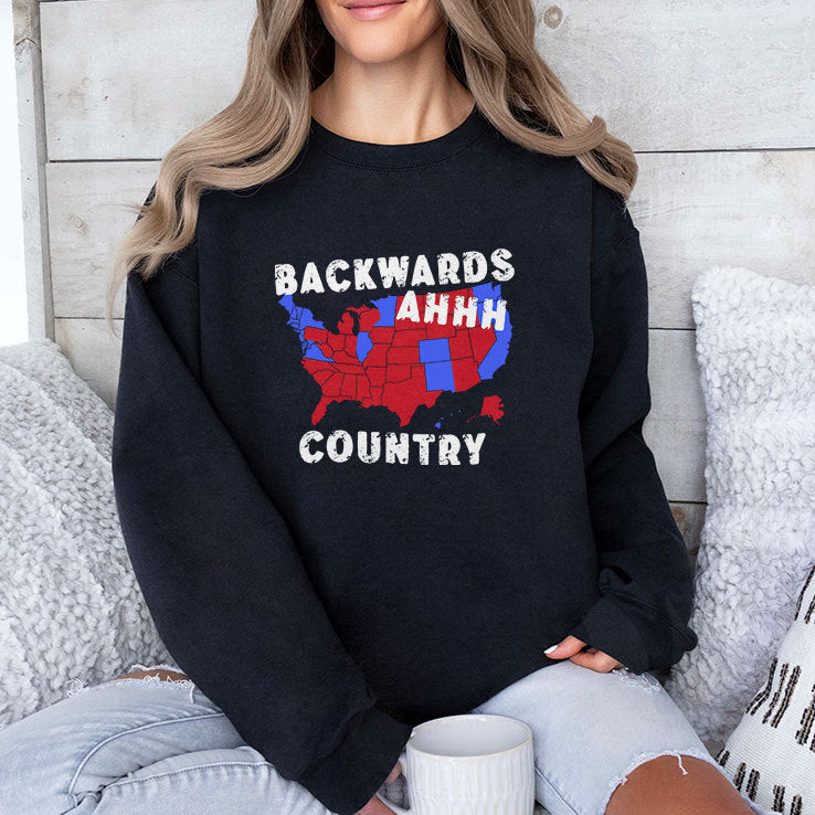 Backwards Ahhh Country Shirt