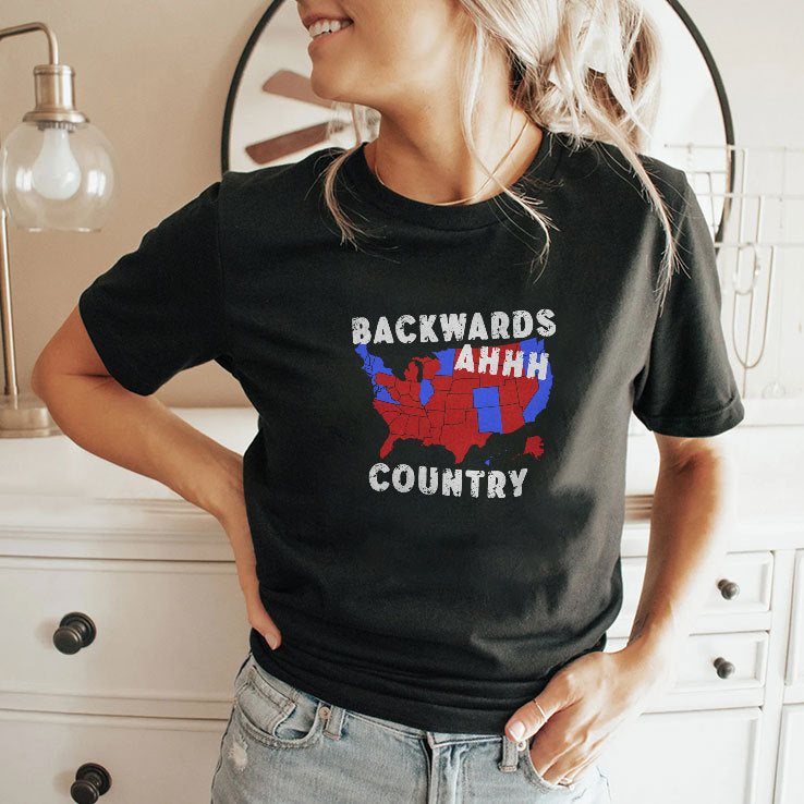 Backwards Ahhh Country Shirt