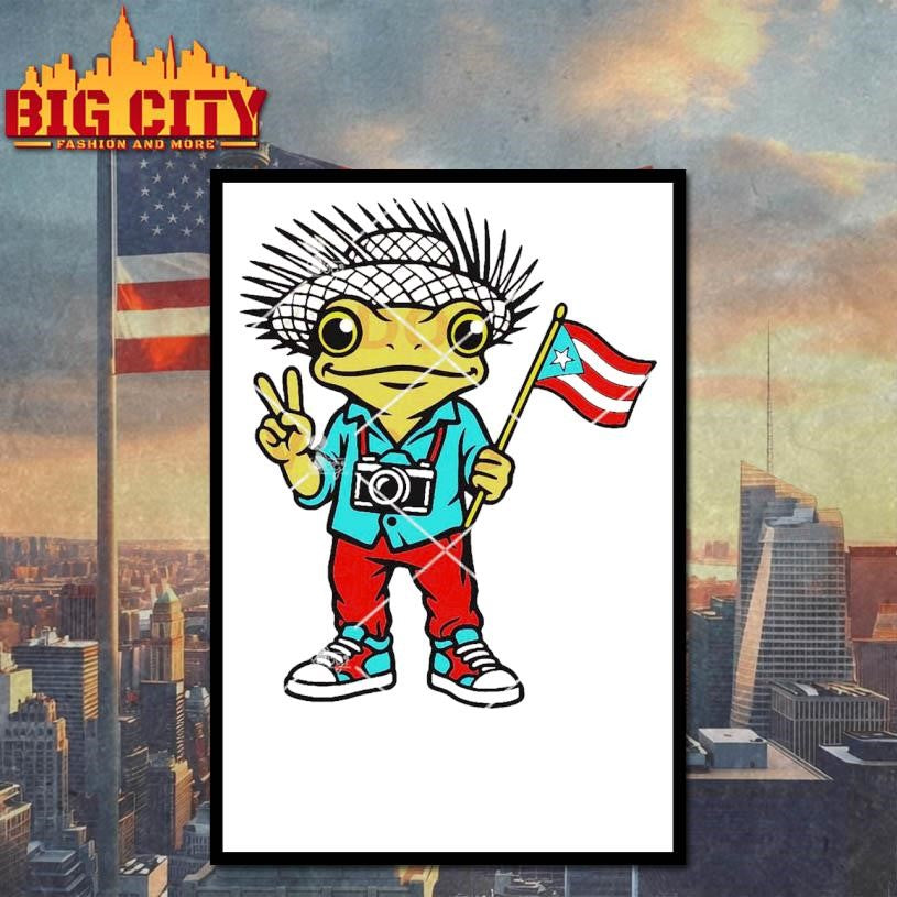 Bad Bunny Frog Sapo Concho Shirt