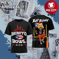 Bad Bunny Im Here For The Benito Bowl Lx Two Sided Shirt