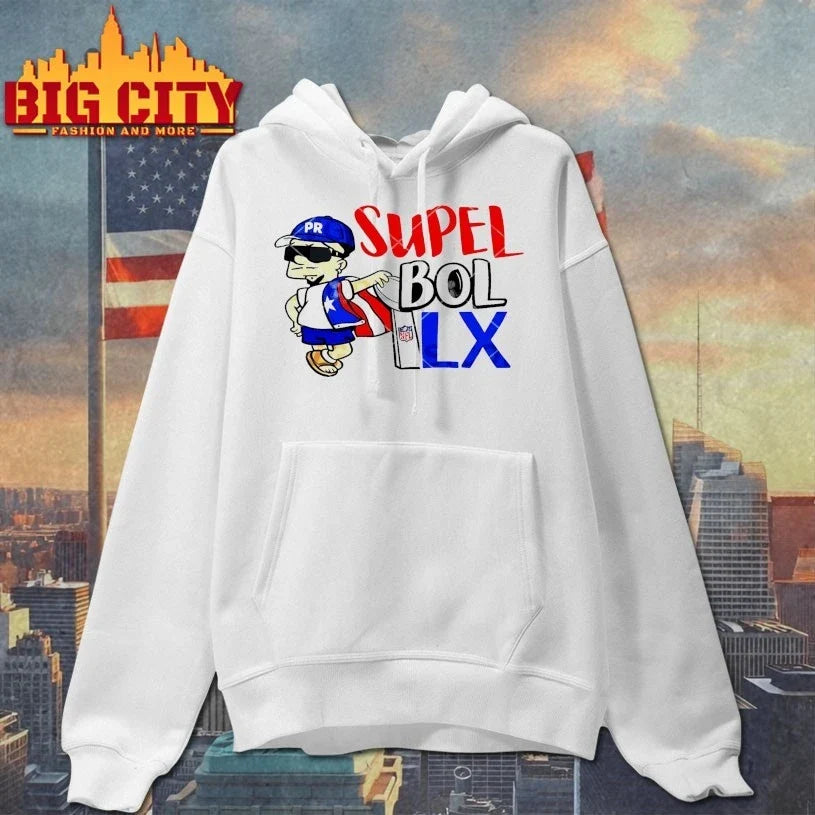 Bad Bunny Supel Bol LX Trophy Scenic t-shirt