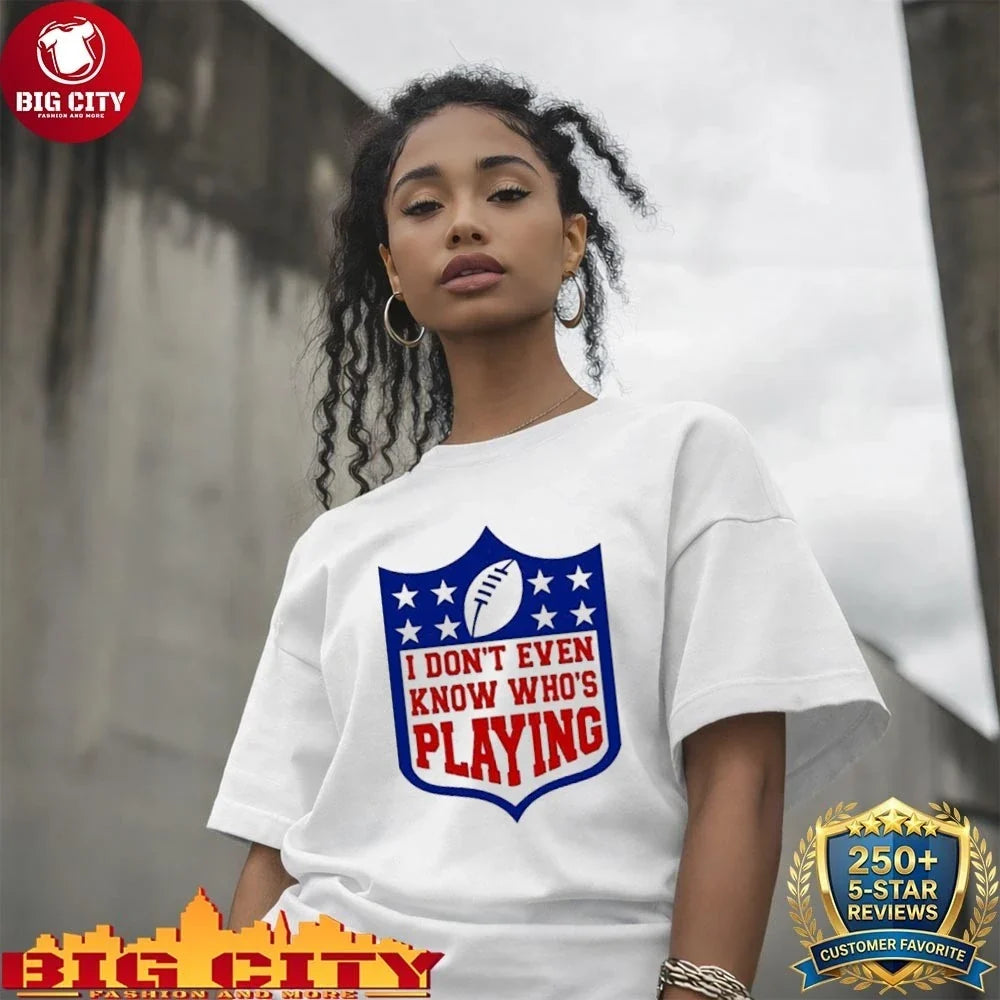 Bad bunny I don’t even know who’s playing logo Shirt