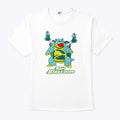 Baja Blastoise Turtle T Shirt