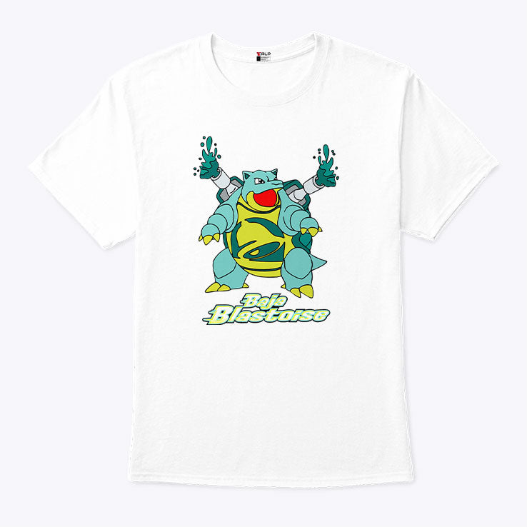 Baja Blastoise Turtle T Shirt