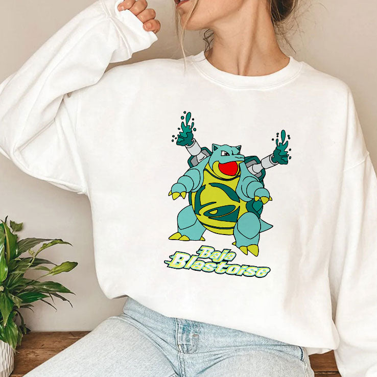 Baja Blastoise Turtle T Shirt