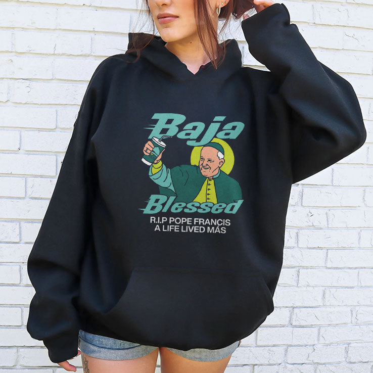 Baja Blessed RIP Pope Francis Shirt