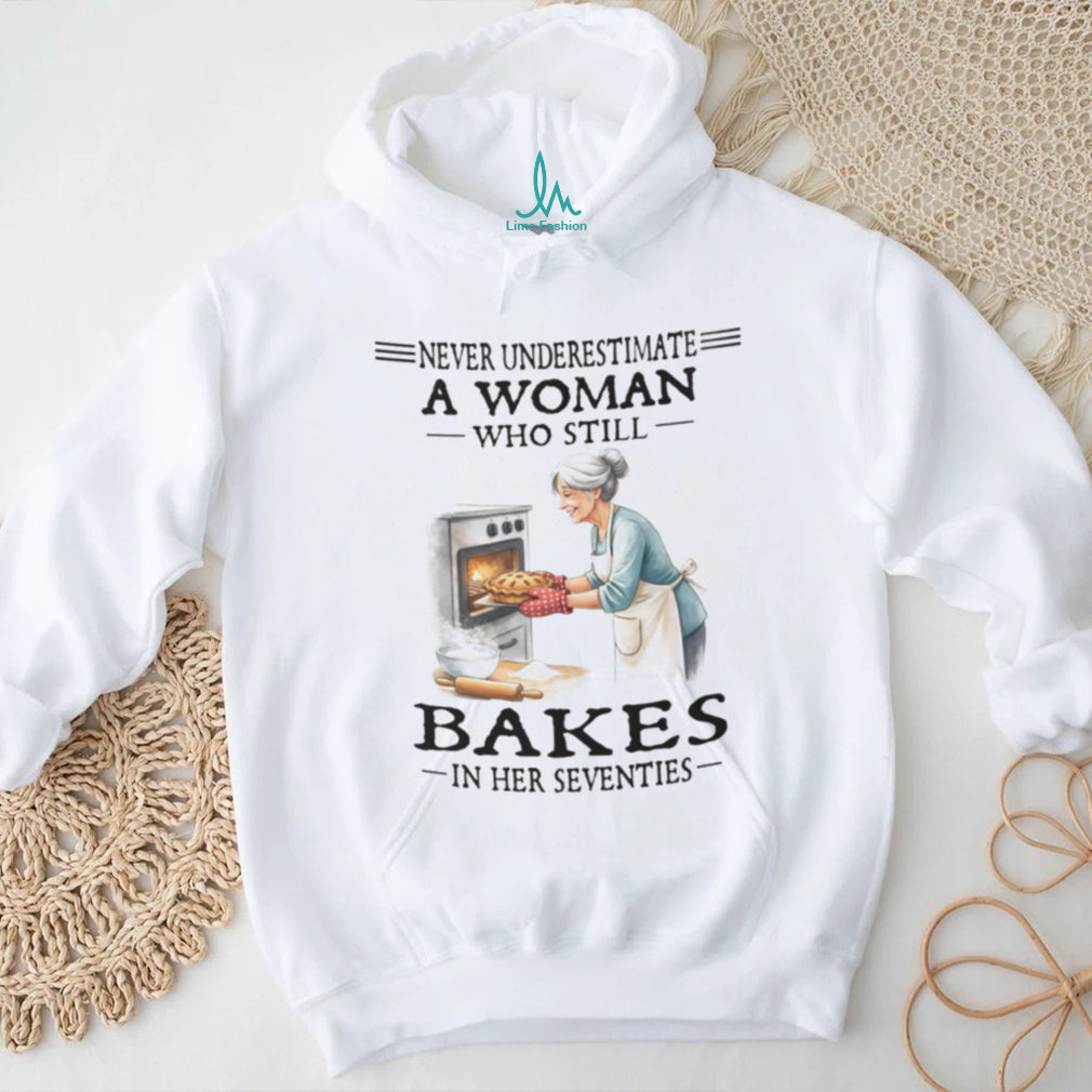 Baking Enthusiast Woman Homemade Pie Kitchen Hobby Shirt