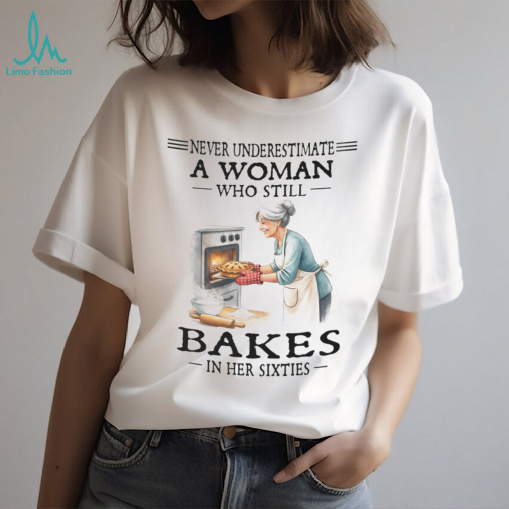 Baking Woman Grandma Homemade Pie Kitchen Hobby Shirt