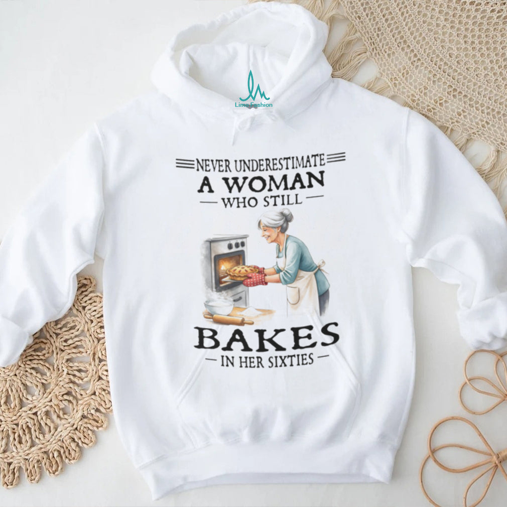 Baking Woman Grandma Homemade Pie Kitchen Hobby Shirt