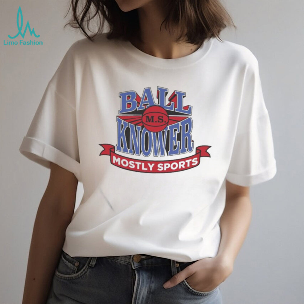 Ball Knower Mostly Sports Vintage Graphic T Shirt