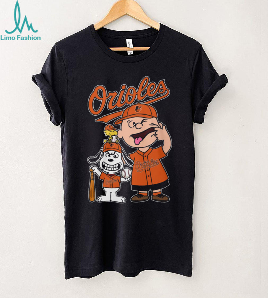 Baltimore Orioles Mascot Baseball Cartoon Fan Shirt