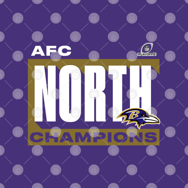 Baltimore Ravens Fanatics 2024 AFC North Division Champions Conquer Shirt