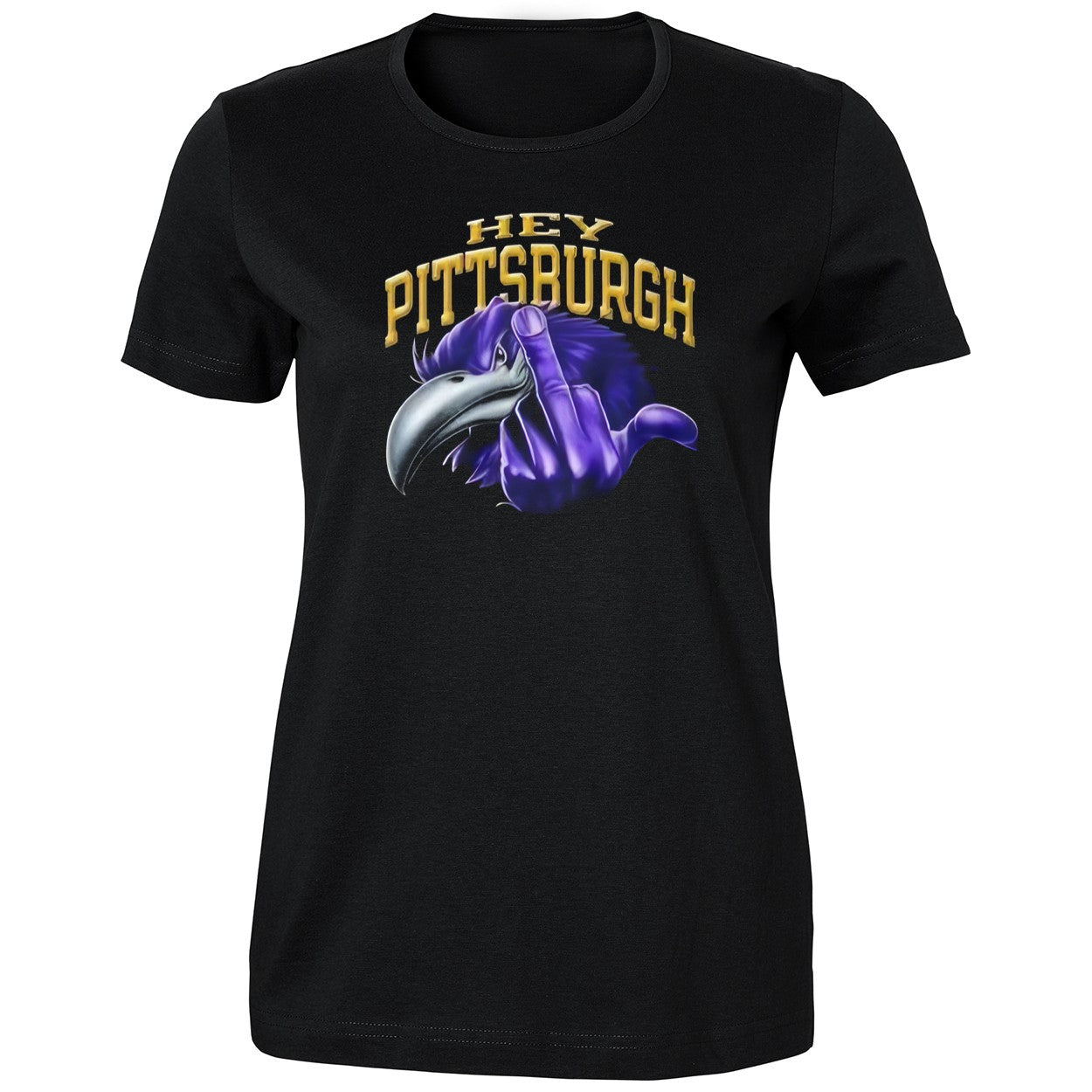 Baltimore Ravens Hey Pittsburgh Fuck You Shirt