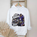 Baltimore Ravens go Ravens go Lamar Jackson and mascot Poe shirt