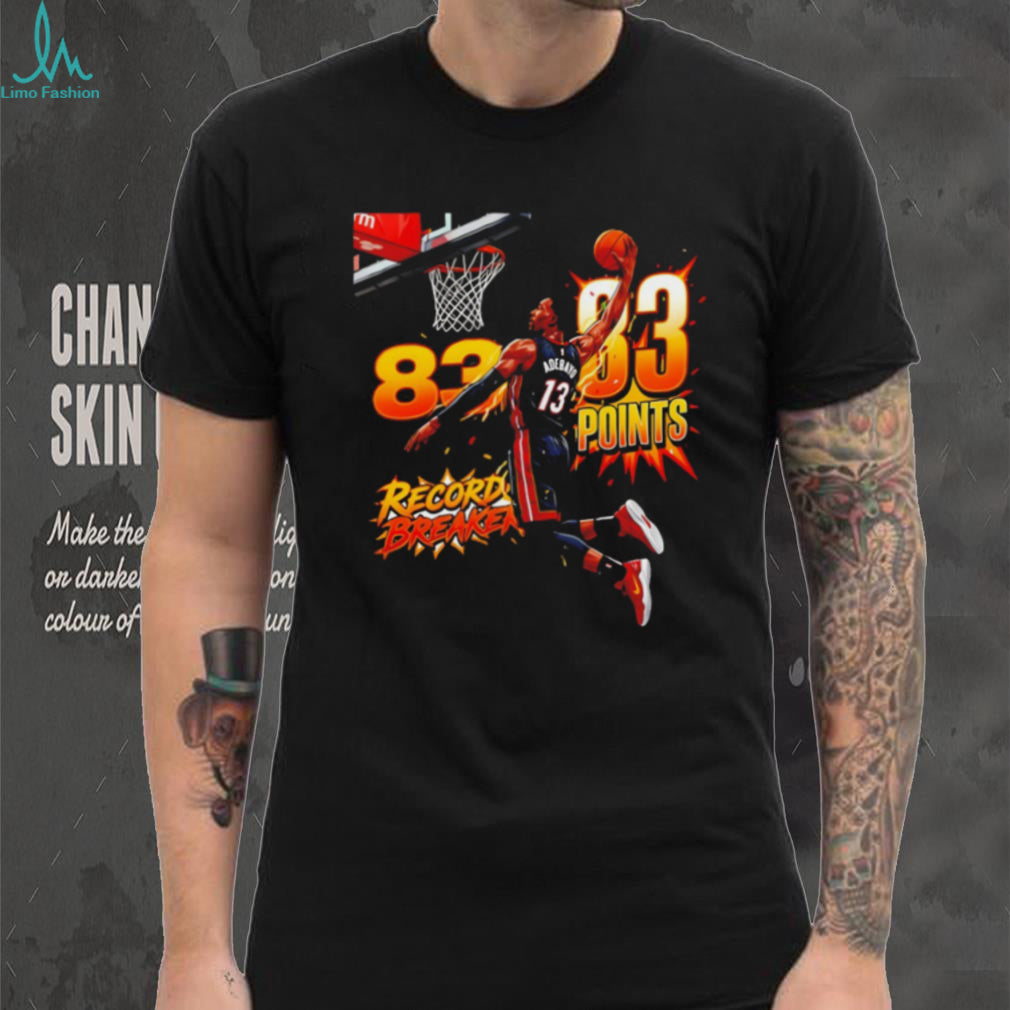 Bam Adebayo 82 Points Record Breaker Miami Basketball T Shirt