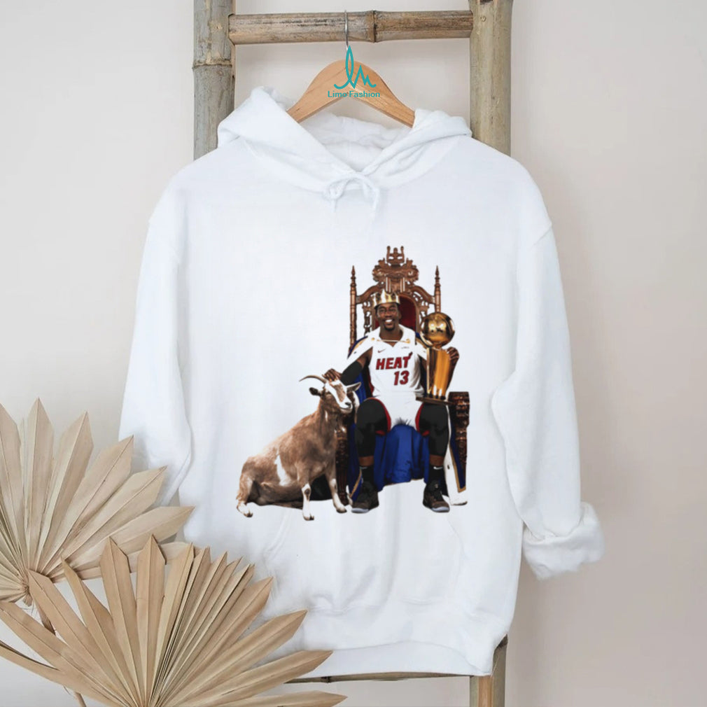 Bam Adebayo Miami Heat “King of the Court” GOAT Throne T Shirt