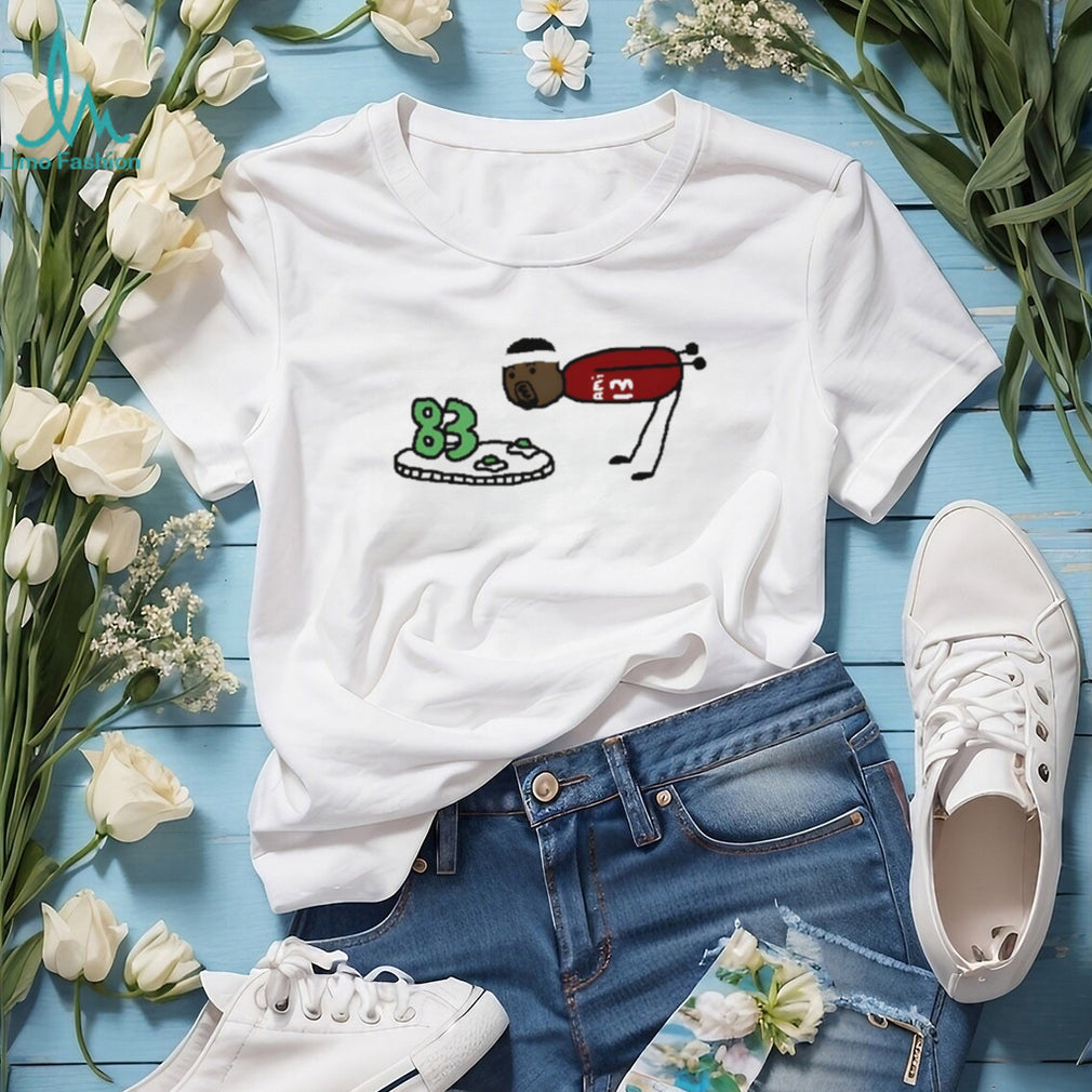 Bam Adebayo Stick Figure 83 Points Miami Basketball T Shirt