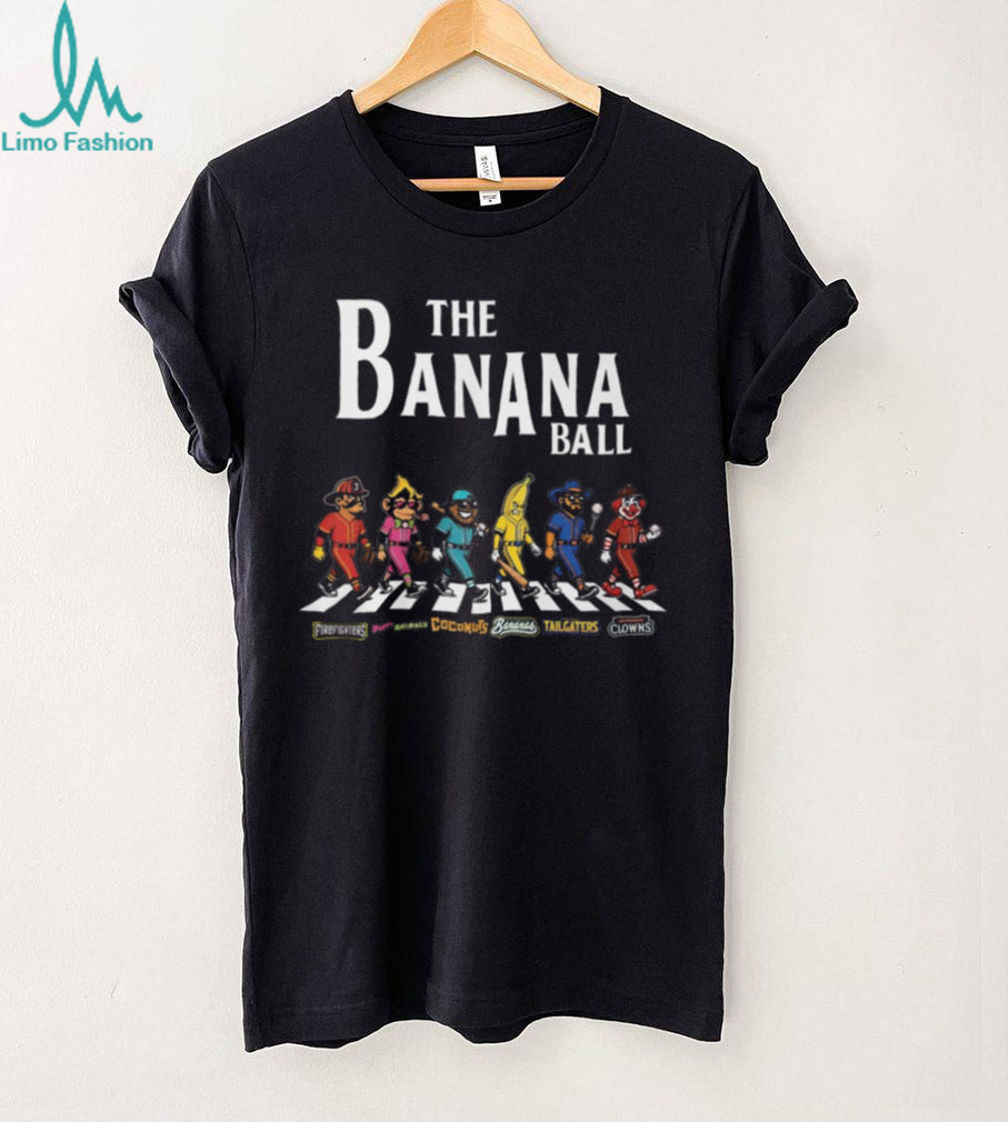 Banana Ball Abbey Road Parody Shirt All Teams Walking Graphic T Shirt