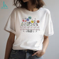Banana Ball Floral Baseball Script Design Cute Women’s Game Day T Shirt