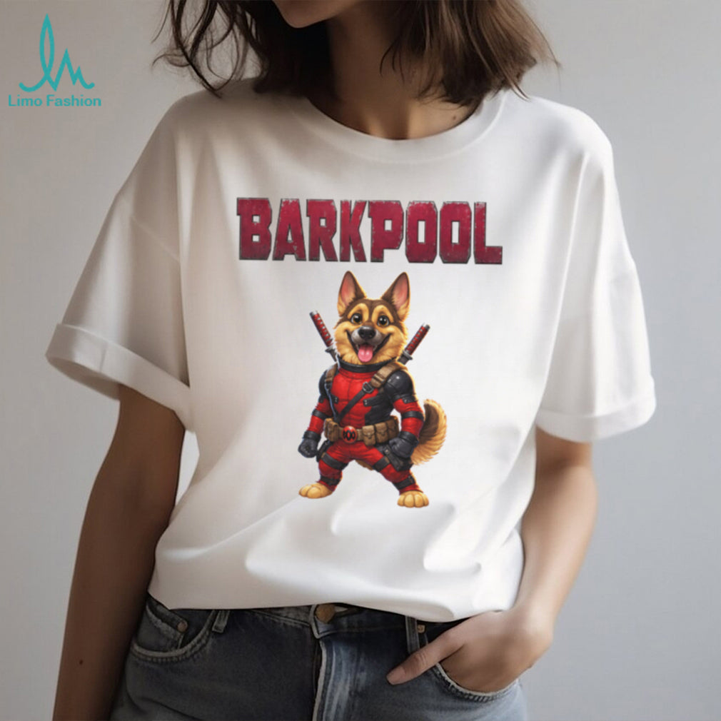 Barkpool Funny Superhero Dog Parody Mercenary T Shirt
