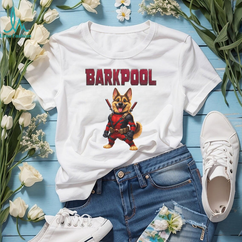 Barkpool Funny Superhero Dog Parody Mercenary T Shirt