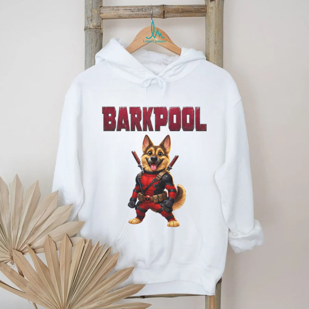 Barkpool Funny Superhero Dog Parody Mercenary T Shirt