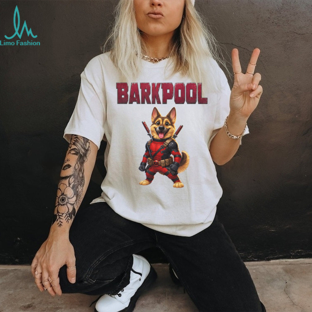 Barkpool Funny Superhero Dog Parody Mercenary T Shirt