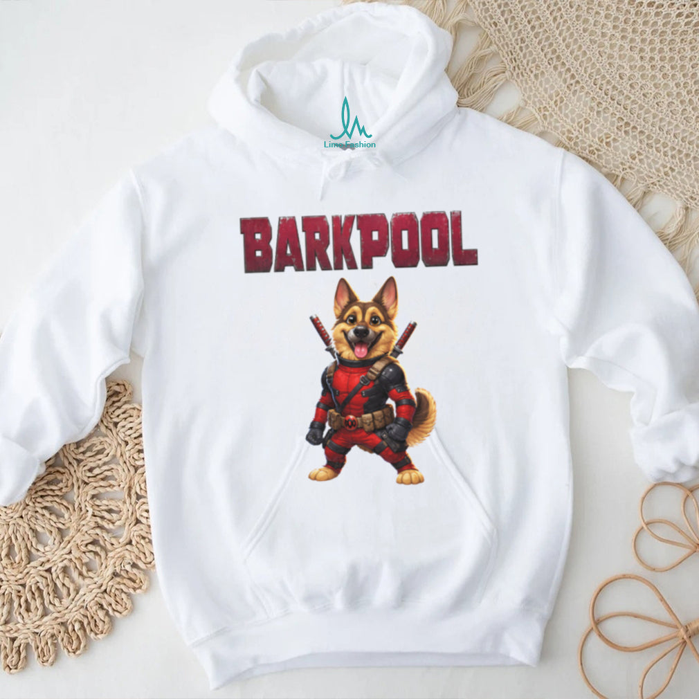Barkpool Funny Superhero Dog Parody Mercenary T Shirt