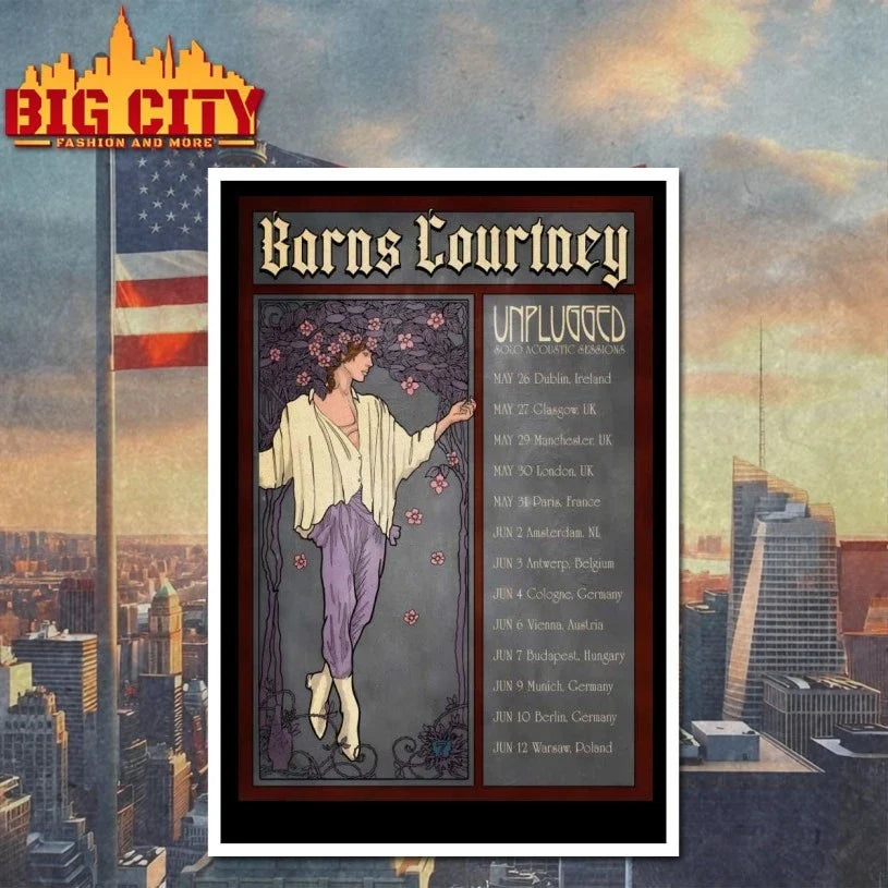 Barns Courtney Acoustic US Tour 2026 Poster shirt