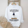 Baseball Coach Seventies Old Man Sports Graphic Shirt