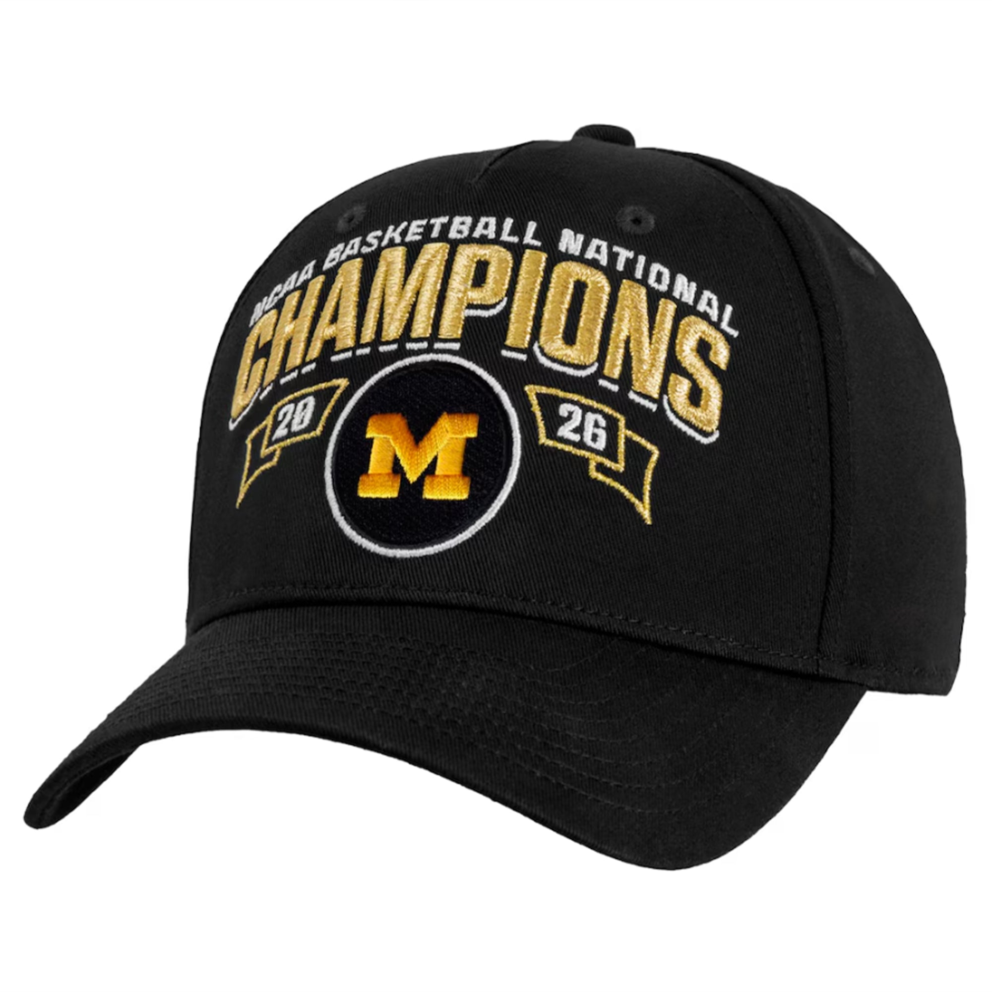 Basketball National Champions Michigan Wolverines 2026 Hat