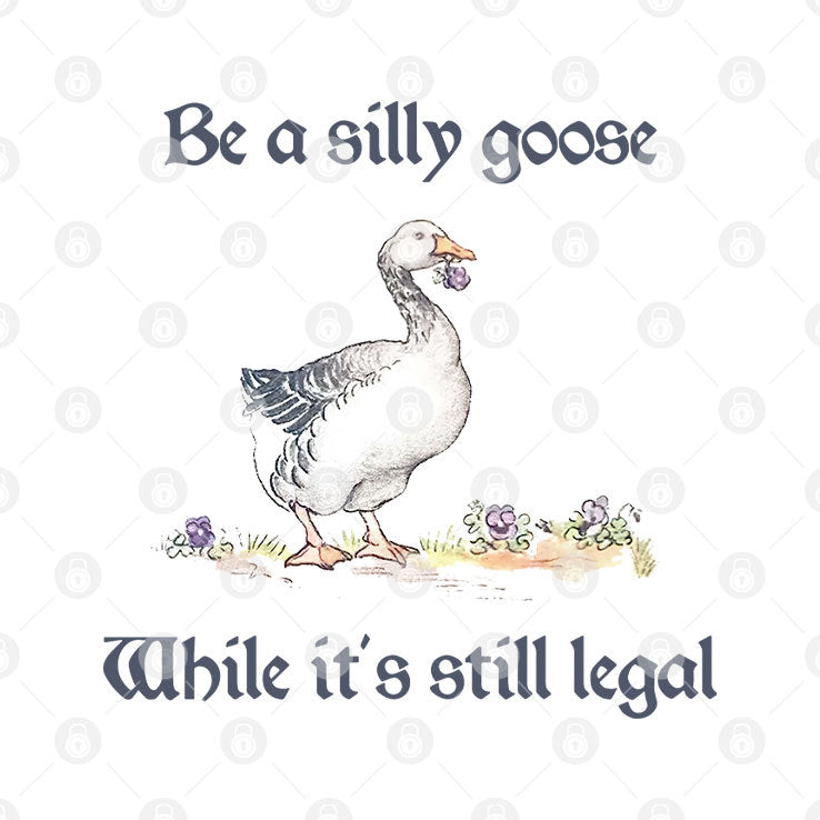 Be A Silly Goose While It’s Still Legal Shirt
