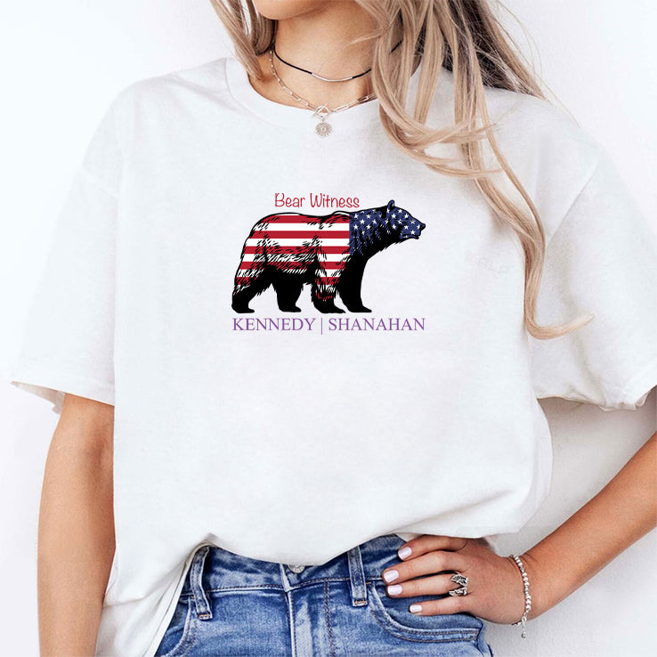 Bear American Witness Kennedy Shanahan T Shirt