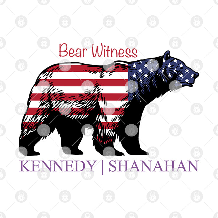 Bear American Witness Kennedy Shanahan T Shirt