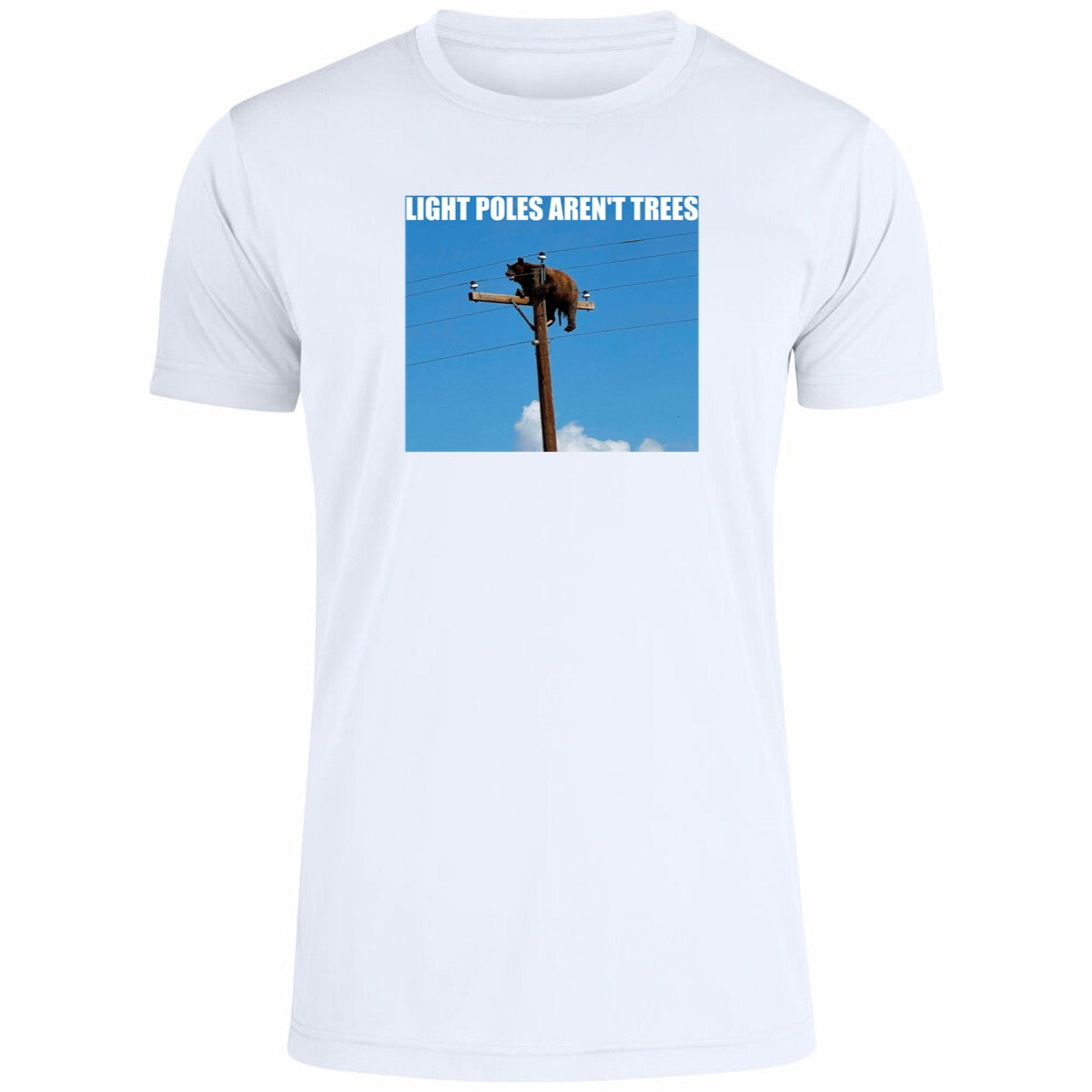 Bear Climbs Light Poles Aren’t Trees Shirt
