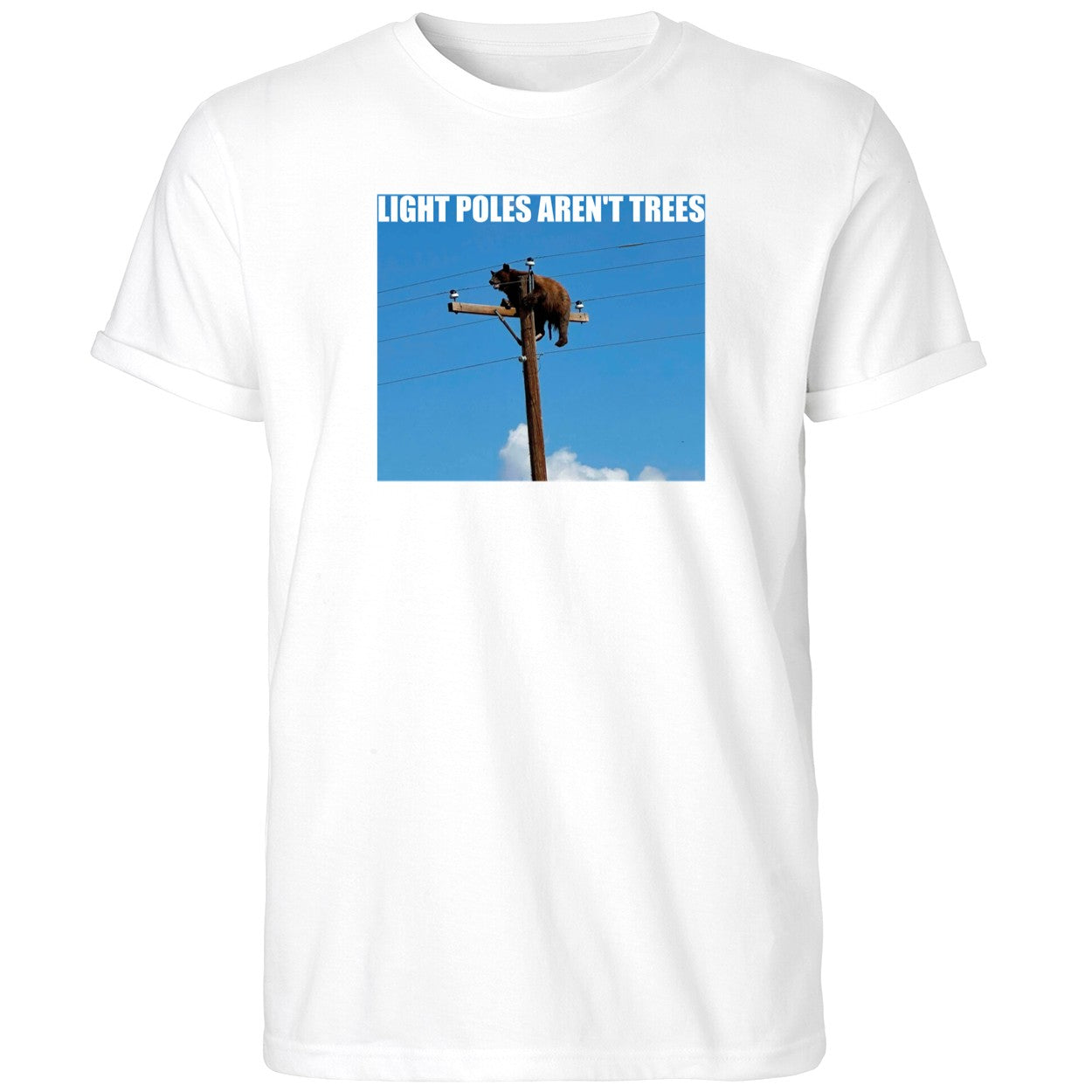 Bear Climbs Light Poles Aren’t Trees Shirt
