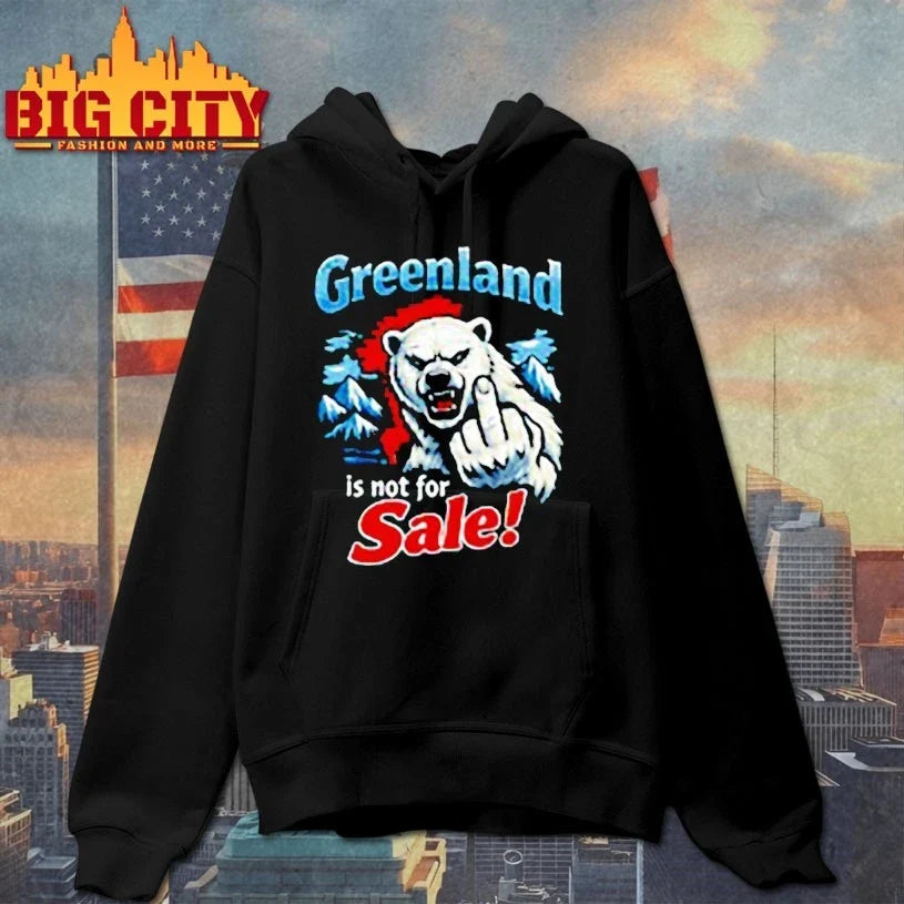 Bear Fuck Greenland Is Not For Sale t-shirt