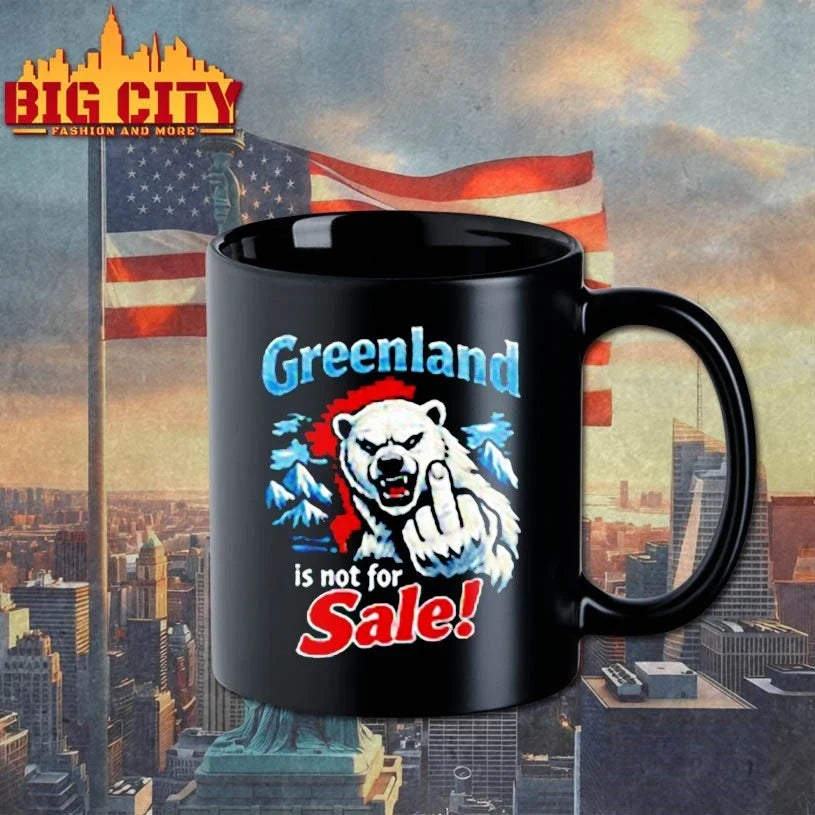 Bear Fuck Greenland Is Not For Sale t-shirt