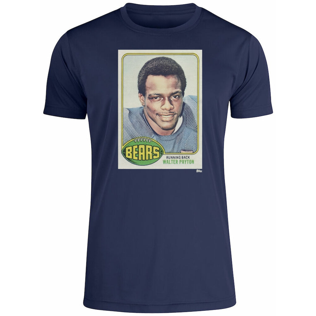 Bears Running Back Walter Payton Topps Rookie Card Shirt