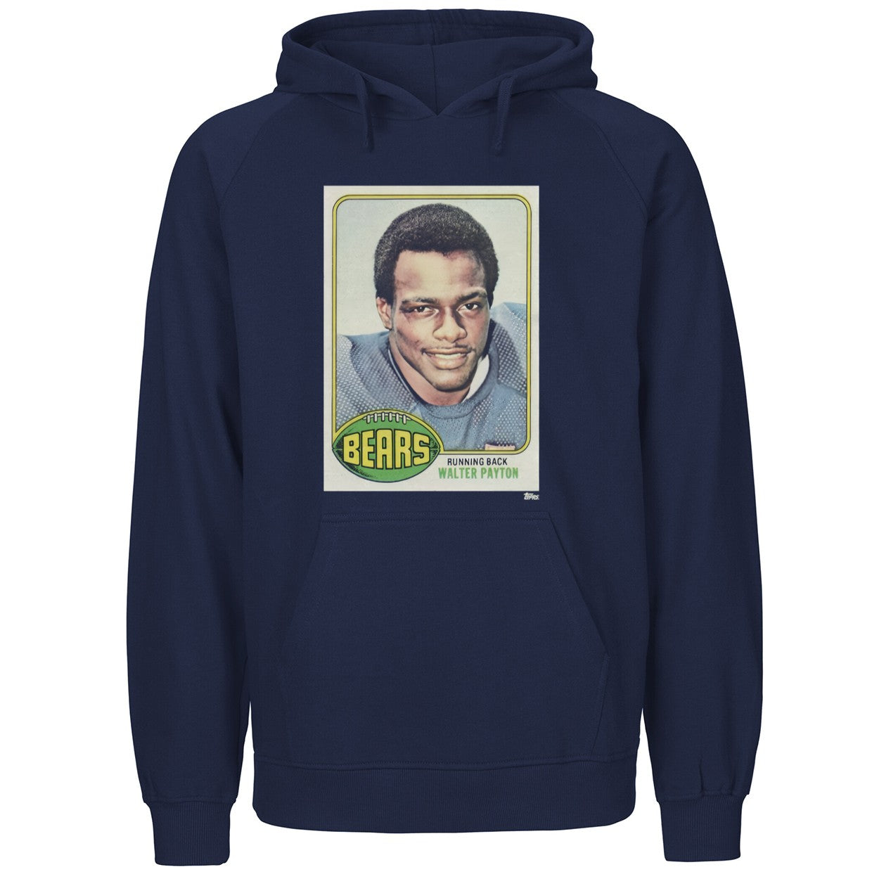 Bears Running Back Walter Payton Topps Rookie Card Shirt