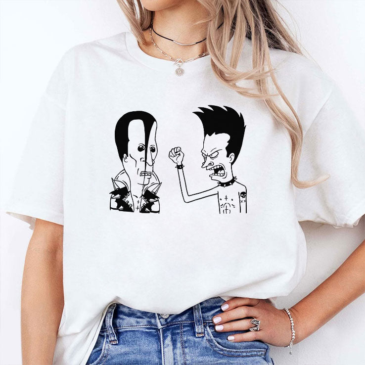 Beavis And ButtHead Misfits T Shirt