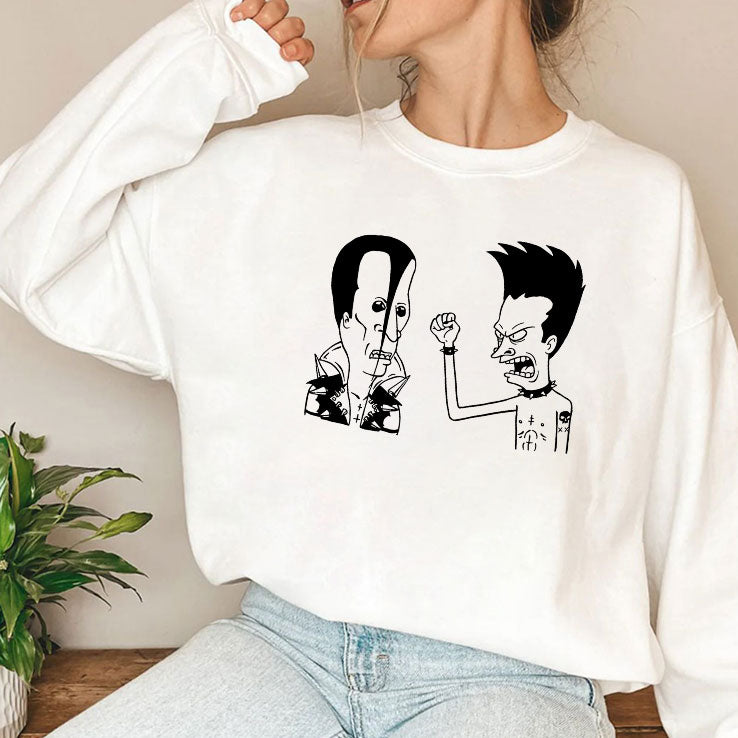 Beavis And ButtHead Misfits T Shirt