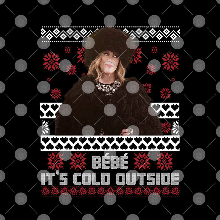 Bebe It’s Cold Outside Christmas T Shirt