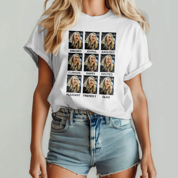 Becky Hammon Amused Joyful Aroused Curious Happy Excited Pleasant Friendly Glad T Shirt