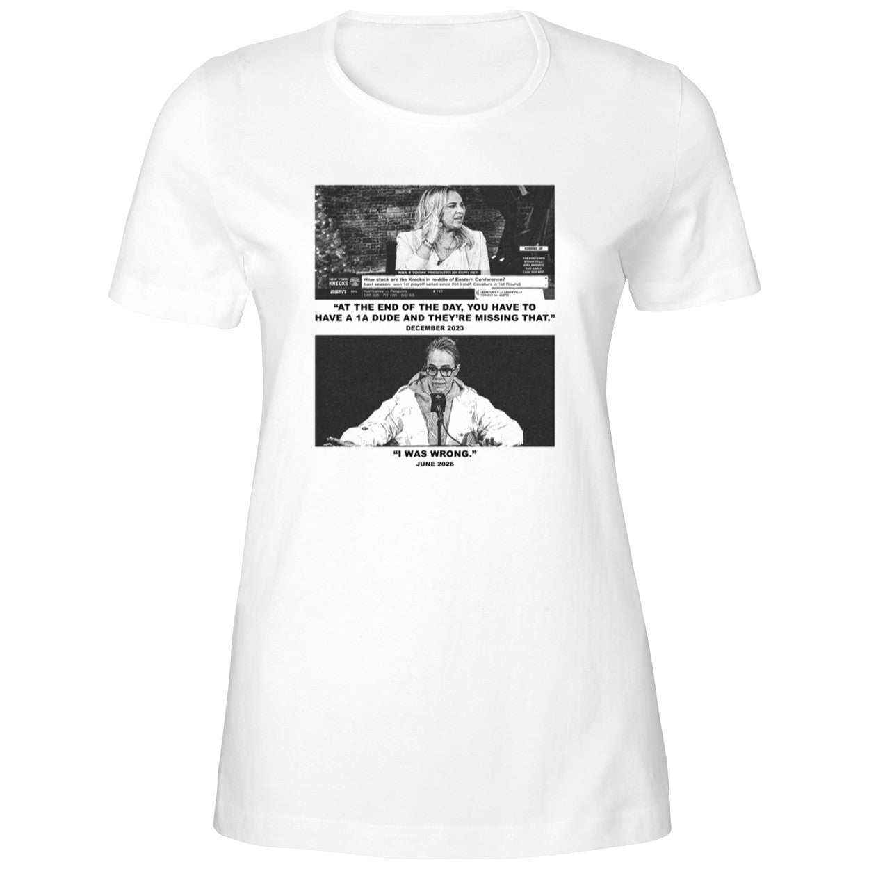 Becky Hammon I Was Wrong June 2026 Shirt