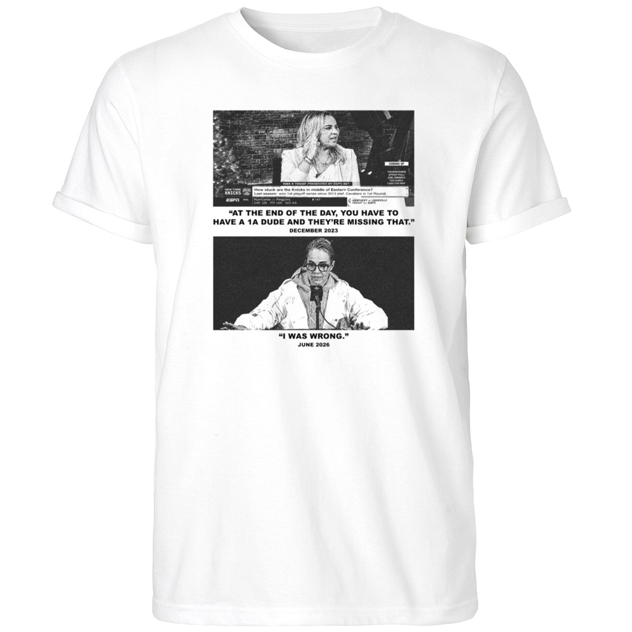 Becky Hammon I Was Wrong June 2026 Shirt